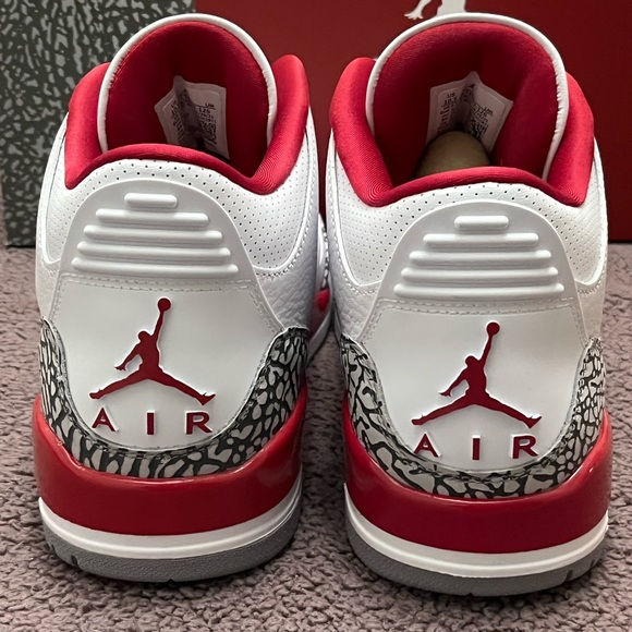 🔥Jordan 3 Cardinals DS🔥M-10.5 - Picture 5 of 11